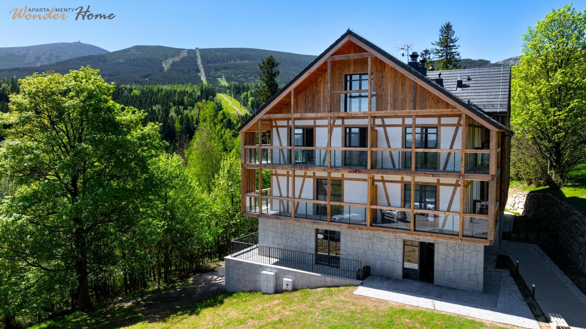 Wonder Home - Orlik Residence - Apartamenty Z Widokiem Na Sniezke, Blisko Wyciagow, Ski Arena I Kosciolka Wang Карпач Екстериор снимка