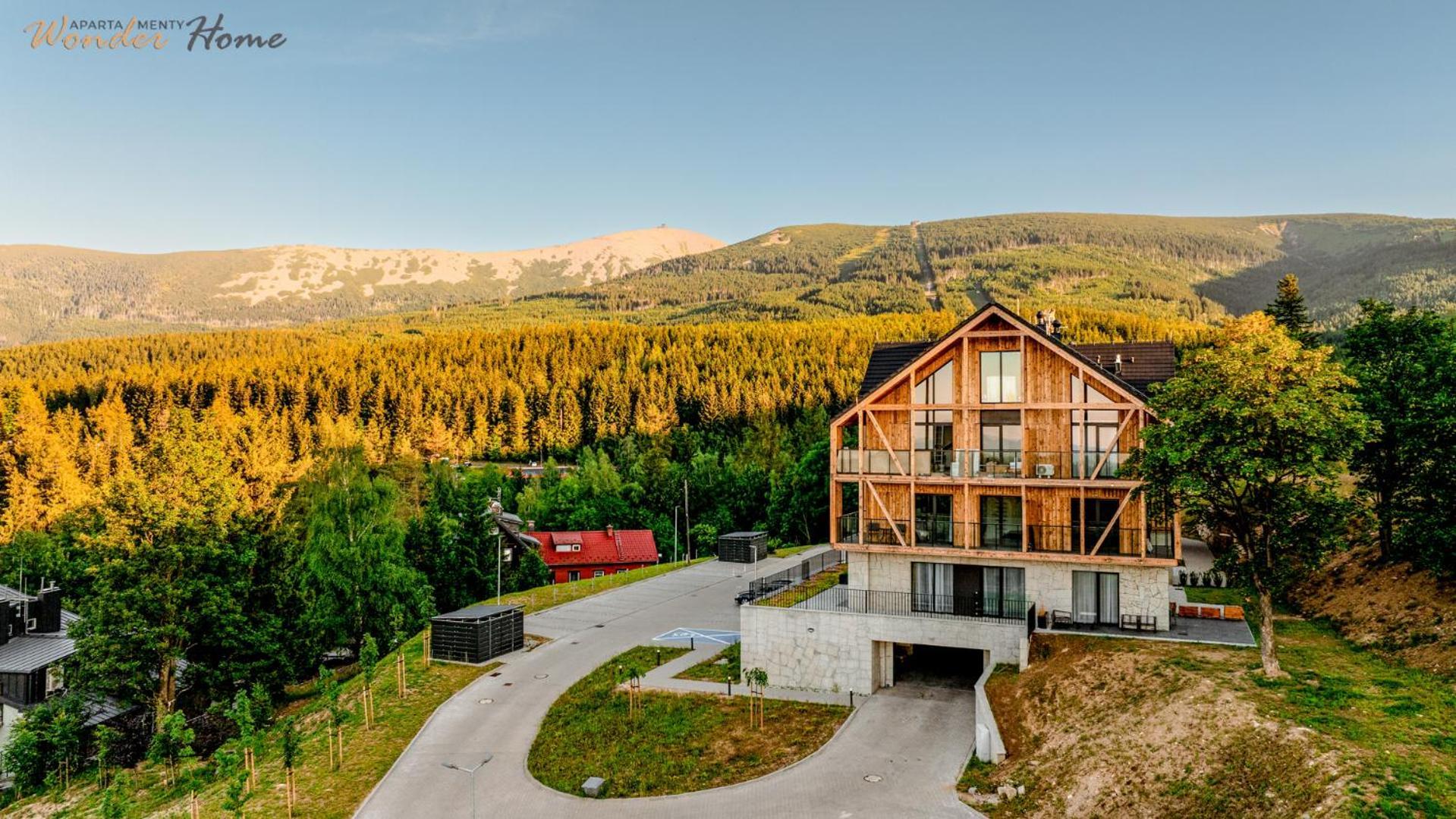 Wonder Home - Orlik Residence - Apartamenty Z Widokiem Na Sniezke, Blisko Wyciagow, Ski Arena I Kosciolka Wang Карпач Екстериор снимка